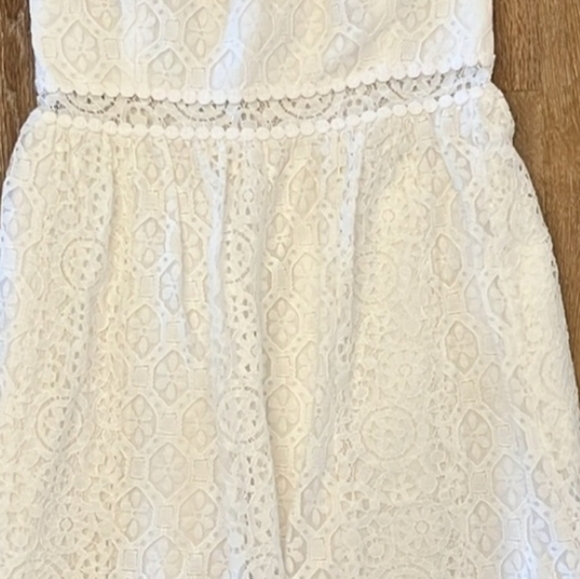 Lilly Pulitzer Brett Dress..White lace strapless dress. New with tags! - Picture 5 of 16